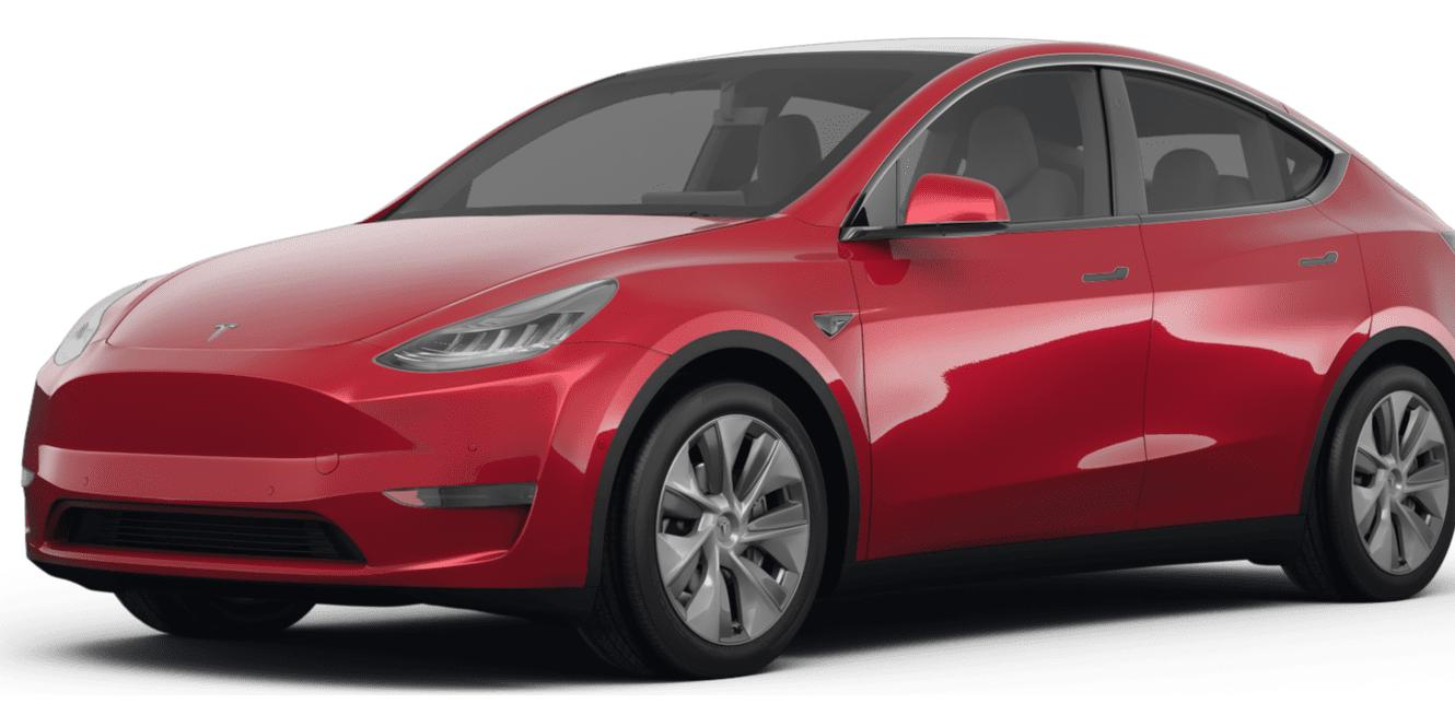 TESLA MODEL Y 2022 7SAYGDEE6NF495696 image